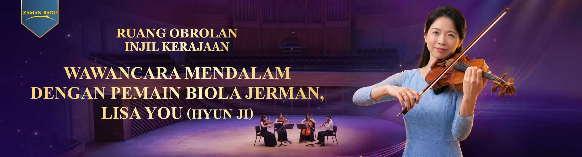 Ruang Obrolan Injil Kerajaan, Ep. 4: Wawancara Mendalam dengan Pemain Biola Jerman, Lisa You (Hyun Ji)