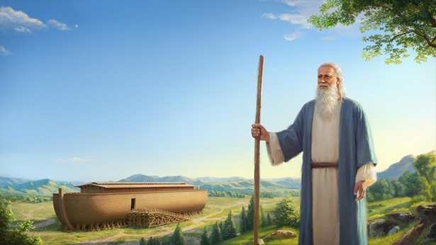 Tuhan Bermaksud Menghancurkan Dunia dengan Air Bah dan Memerintahkan Nuh untuk Membangun Bahtera