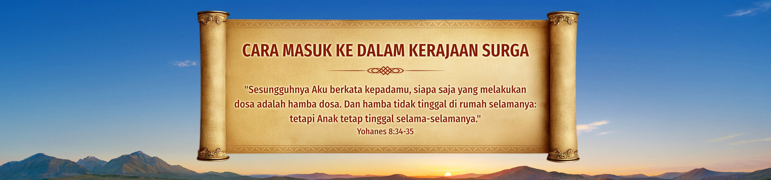 Cara Masuk ke Dalam Kerajaan Surga